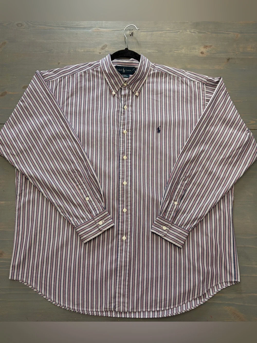 Polo Ralph Lauren Men’s XL Shirt Blake Fit Striped Cotton